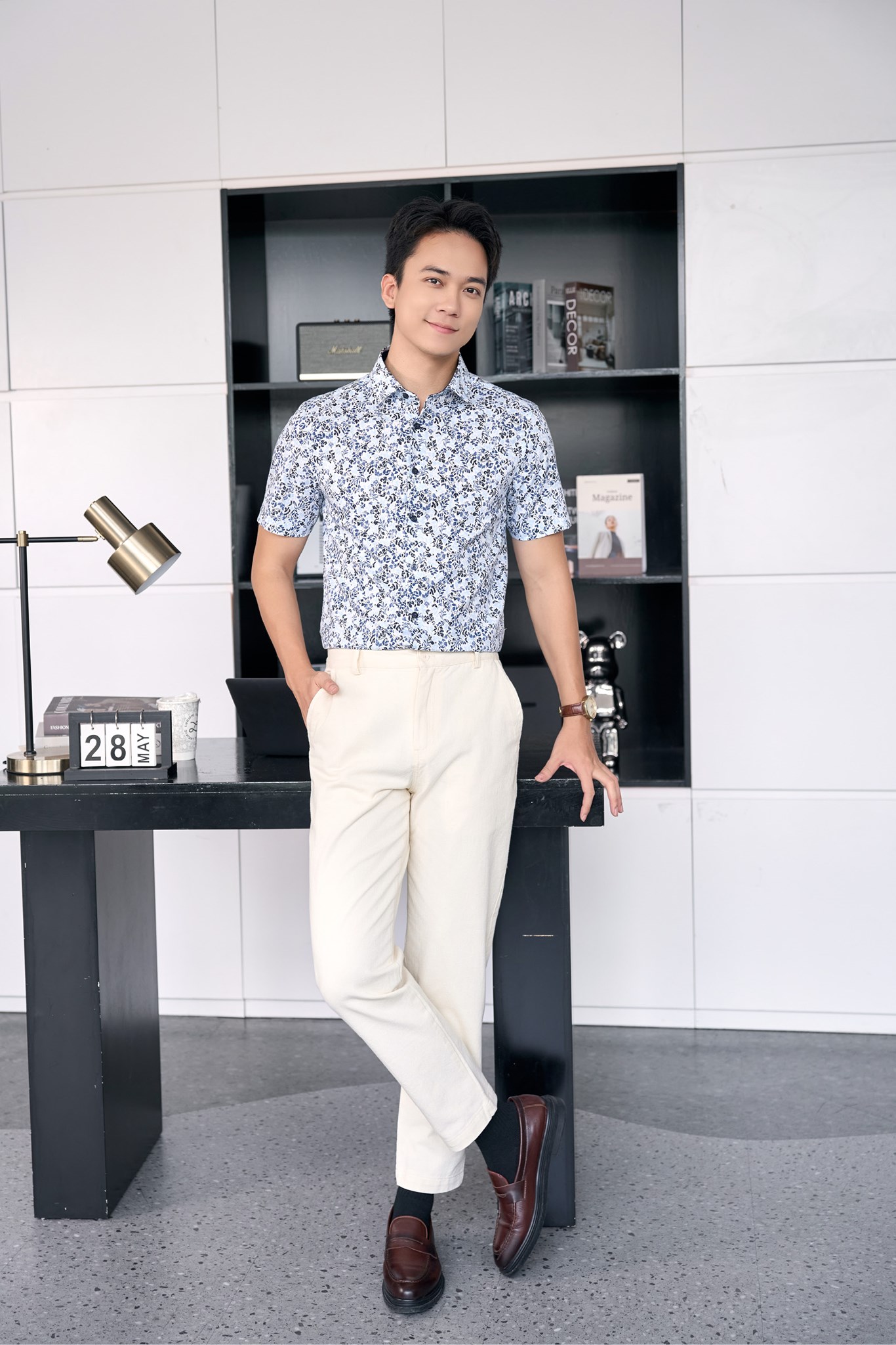 Ảnh của Áo Sơmi nam ngắn tay 268SMS21001/DC01
